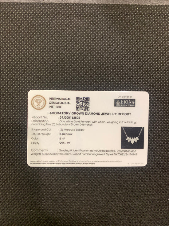 Emi Glint Lab Diamond Pendant