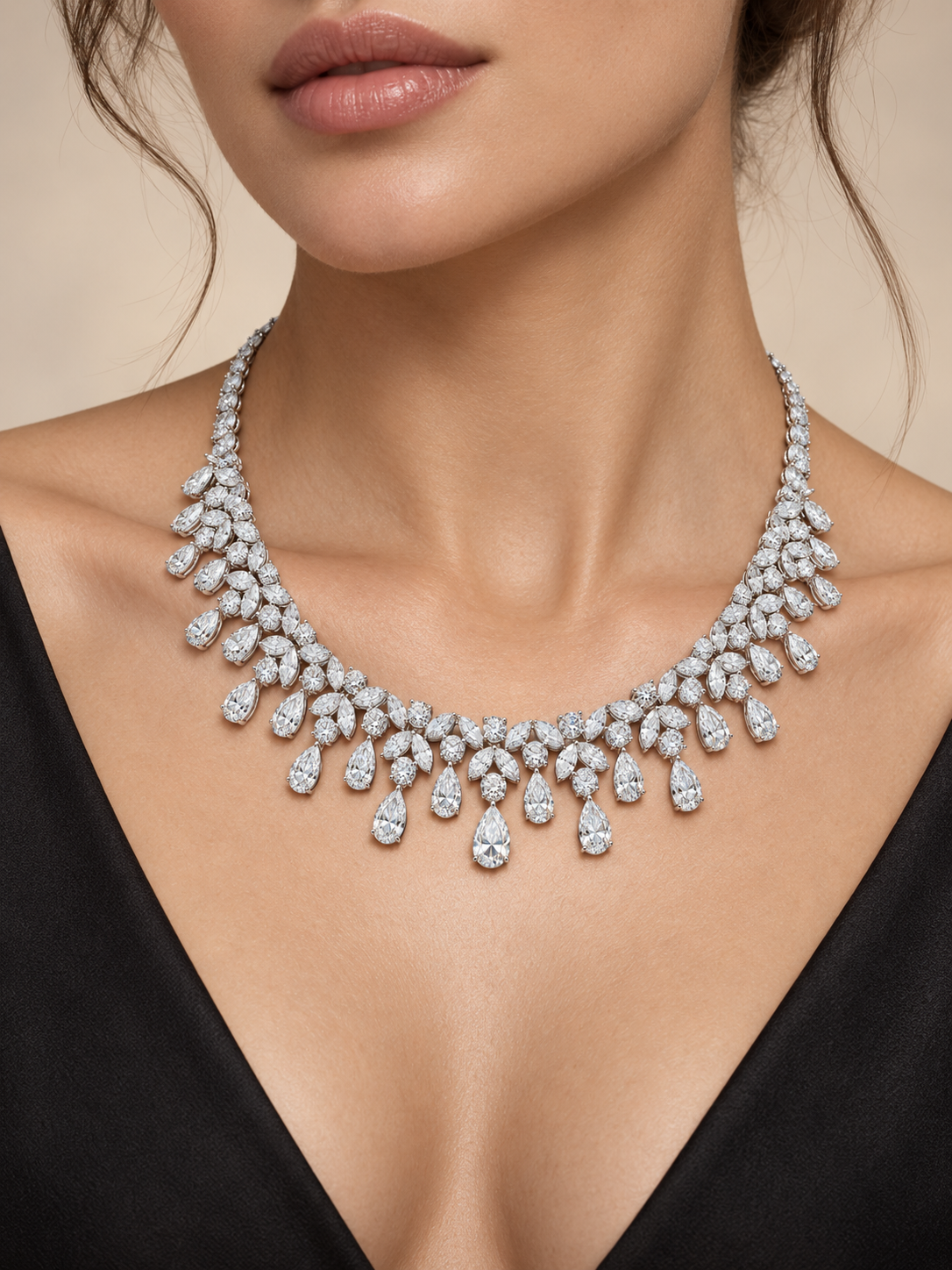 Calreth Thyrix Lab Grown Diamond Necklace