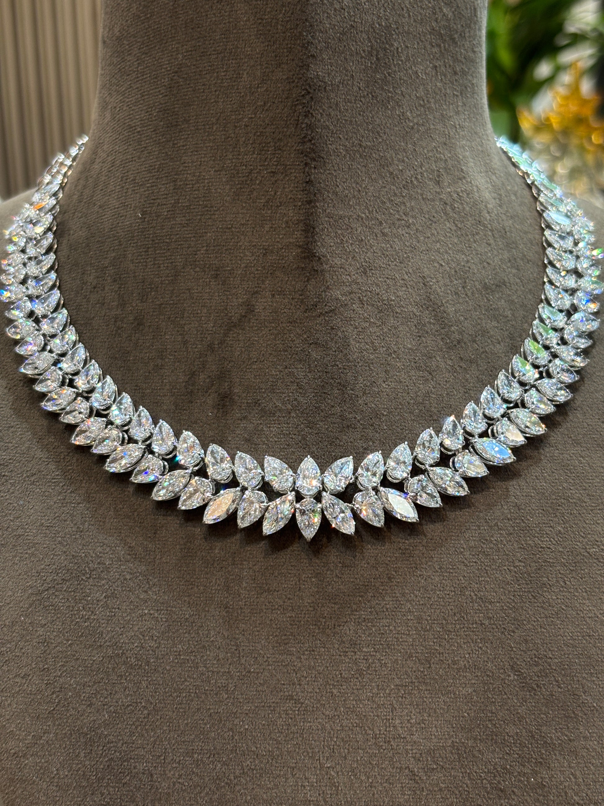 Sparkling Charm Lab Diamond Necklace