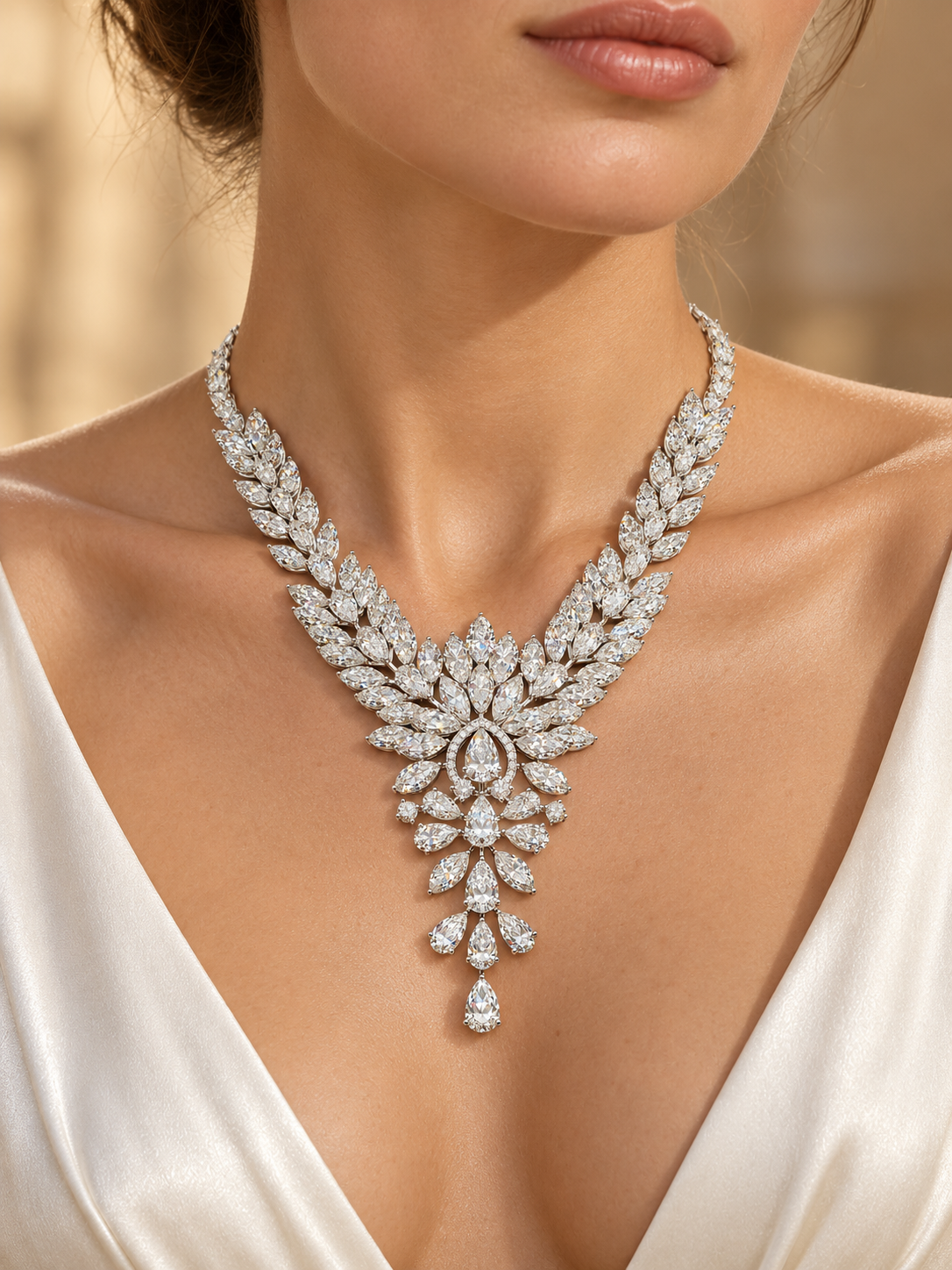 Sera Chain Lab Diamond Necklace