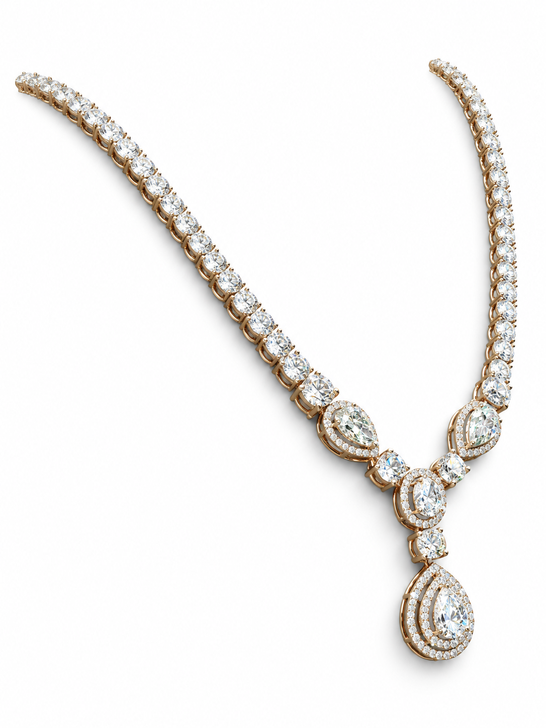 Aria Strand Lab Diamond Necklace