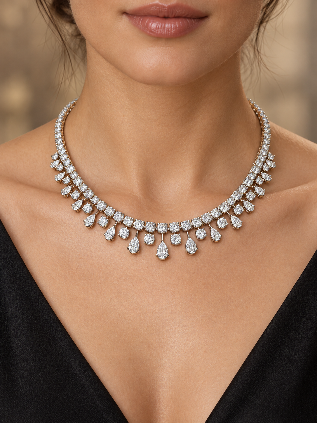 Mirevan Caldrex Lab Grown Diamond Necklace