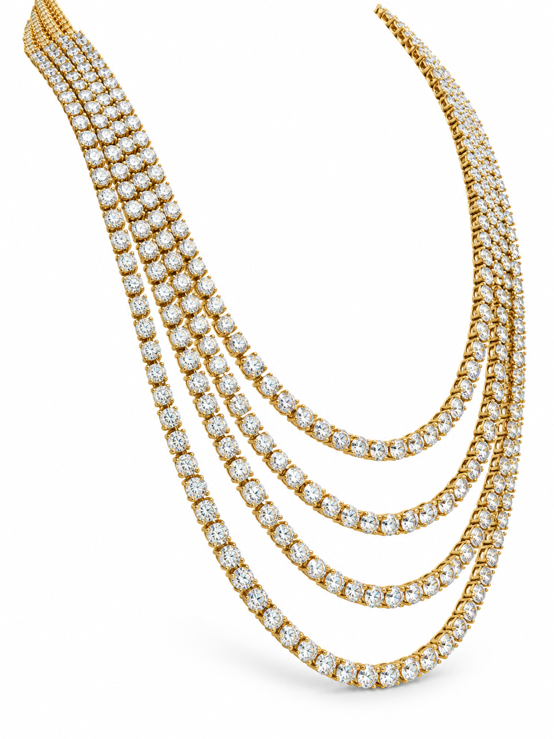 Aura Vine Lab Diamond Necklace