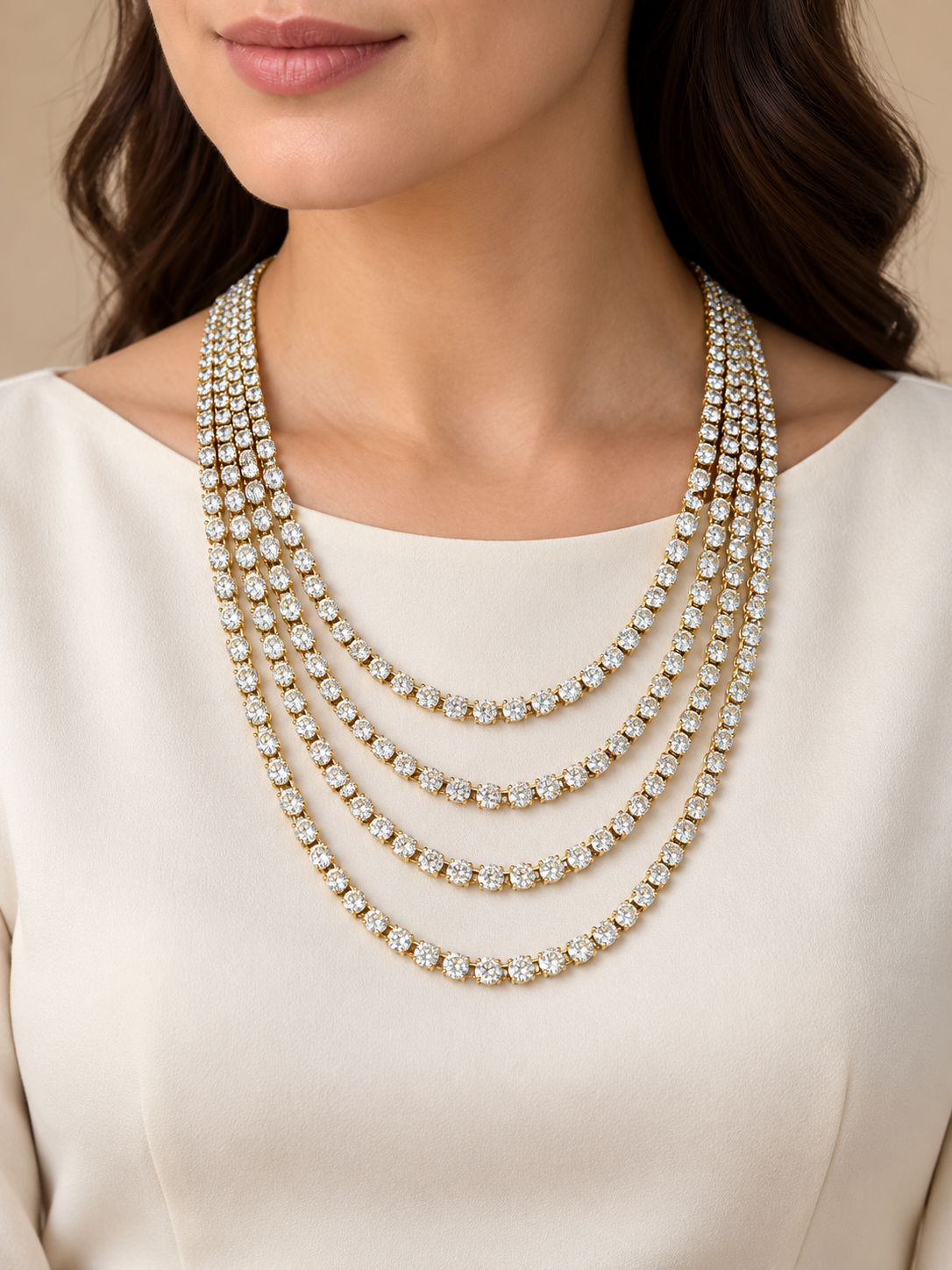 Aura Vine Lab Diamond Necklace