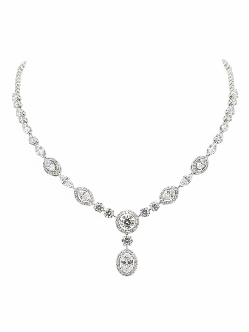 Infinity Radiance Lab Diamond Necklace