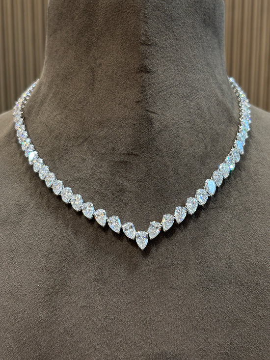 Twilight Shimmer Lab Diamond Necklace | Fiona Diamonds