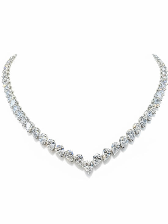 Twilight Shimmer Lab Diamond Necklace | Fiona Diamonds