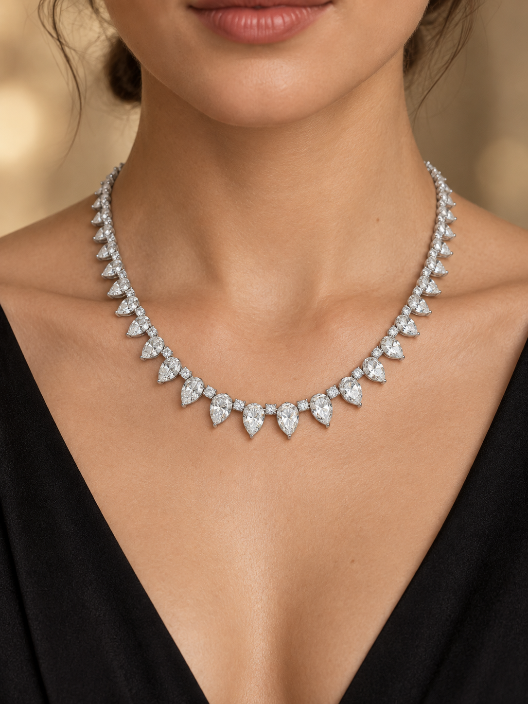 Thyrvane Solvex Lab Grown Diamond Necklace