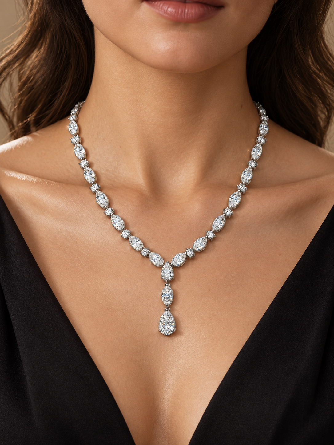 Nelvith Calreth Lab Grown Diamond Necklace