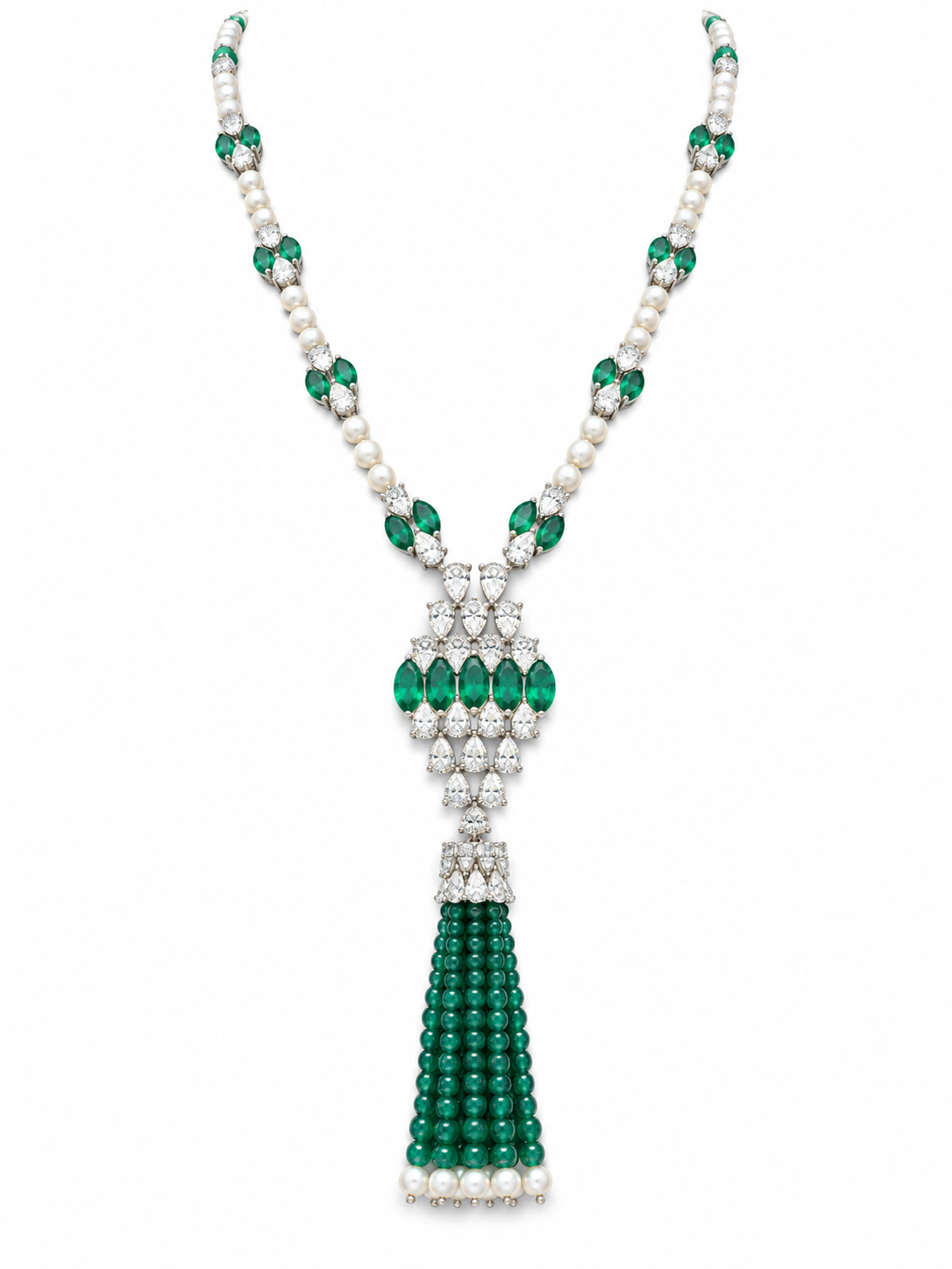 Zoraya Thyrix Lab Grown Diamond Necklace