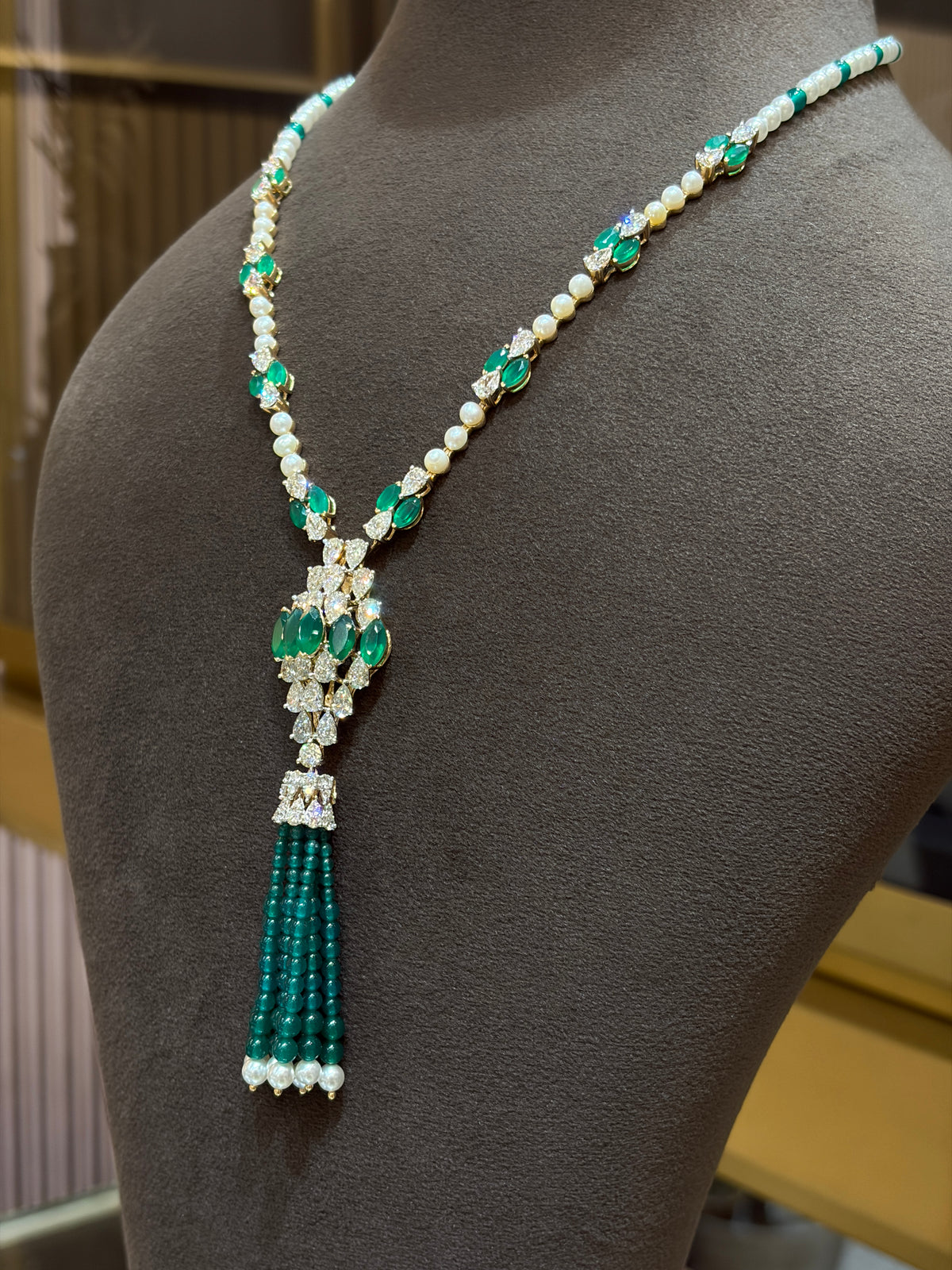 Zoraya Thyrix Lab Grown Diamond Necklace