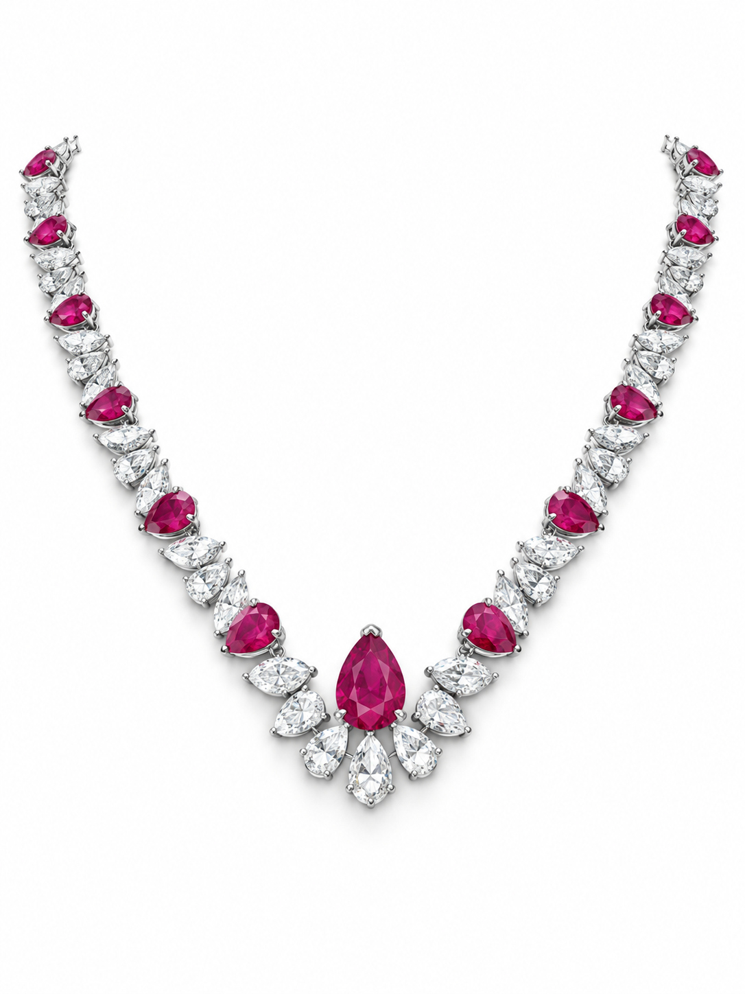 Selveth Mircal Lab Grown Diamond Necklace
