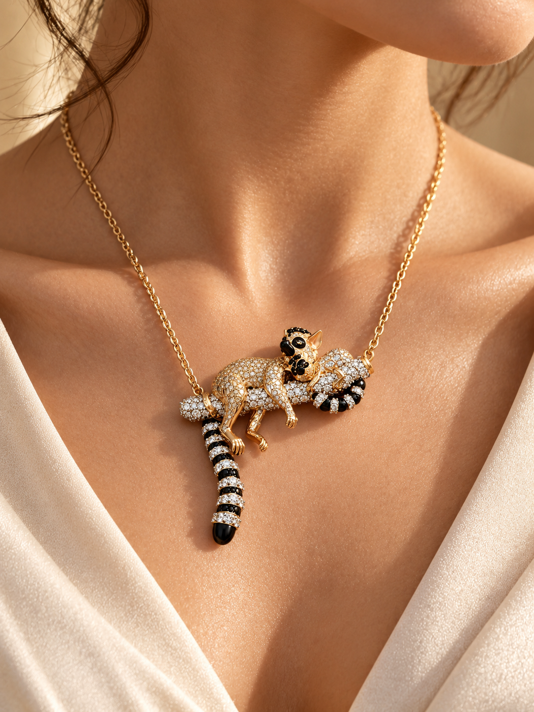 Sera Arc Lab Diamond Necklace