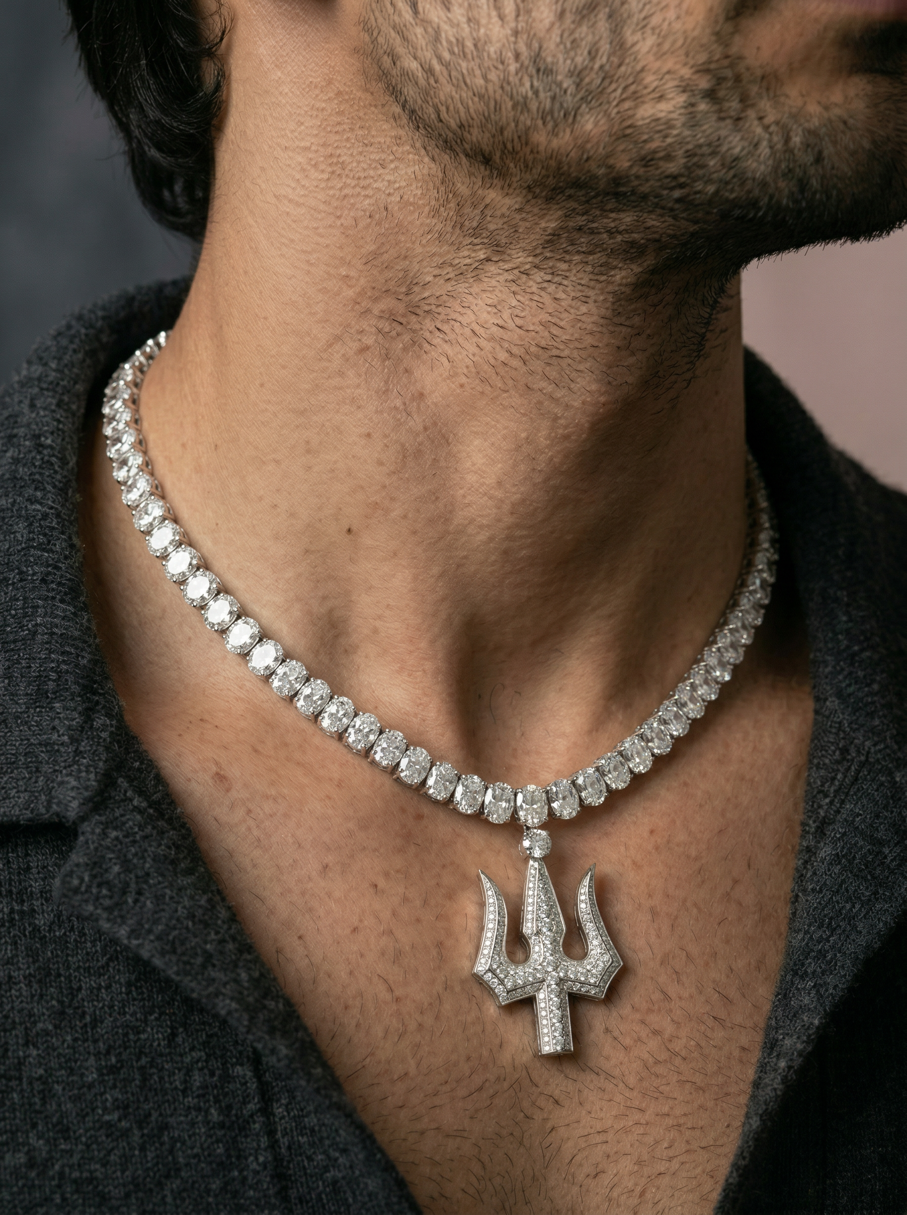 Trident Legacy Lab Diamond Necklace
