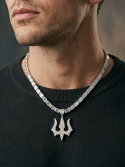 Trident Zenith Lab Diamond Necklace