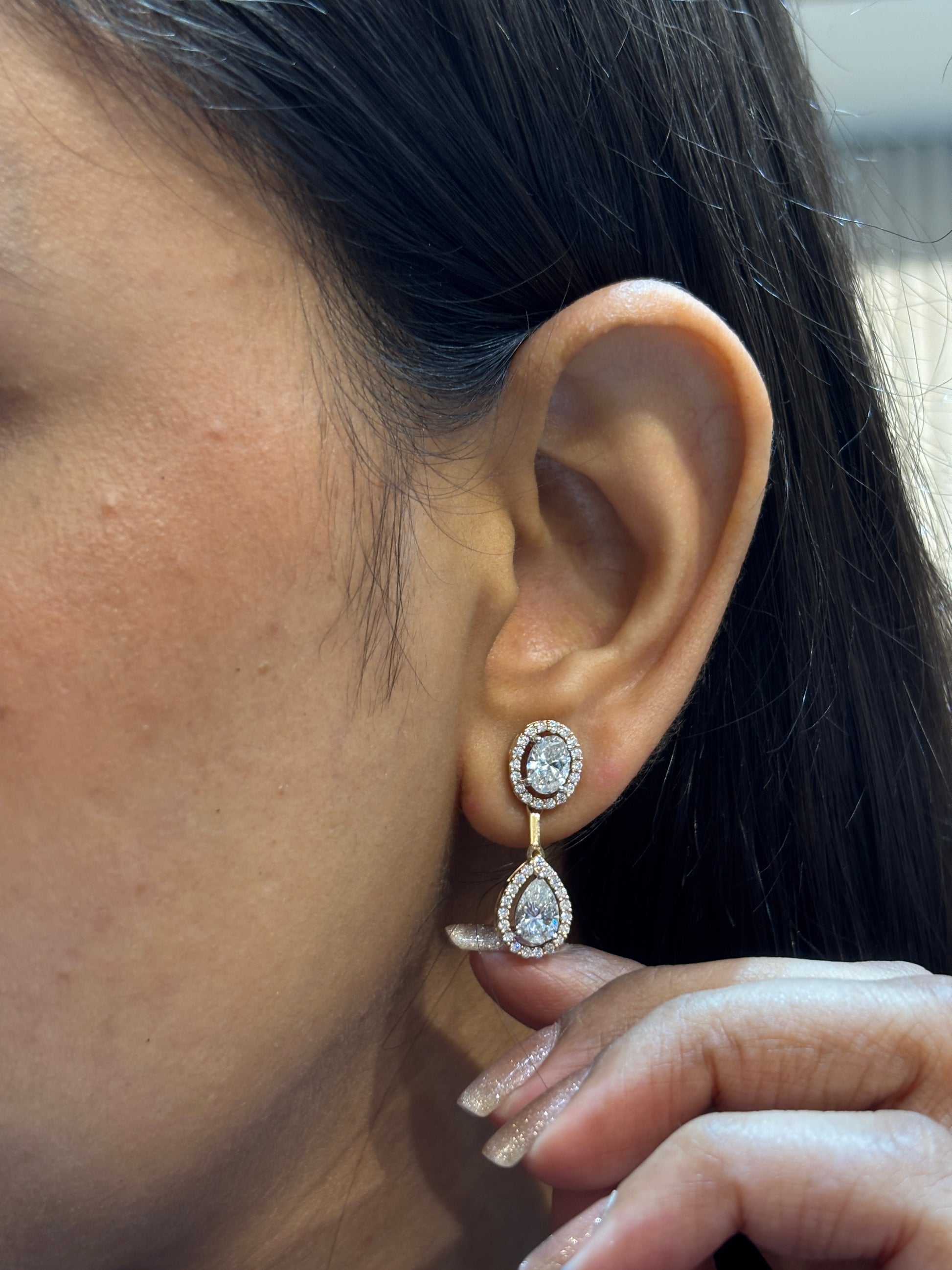 Timeless Spark Lab Diamond Earring