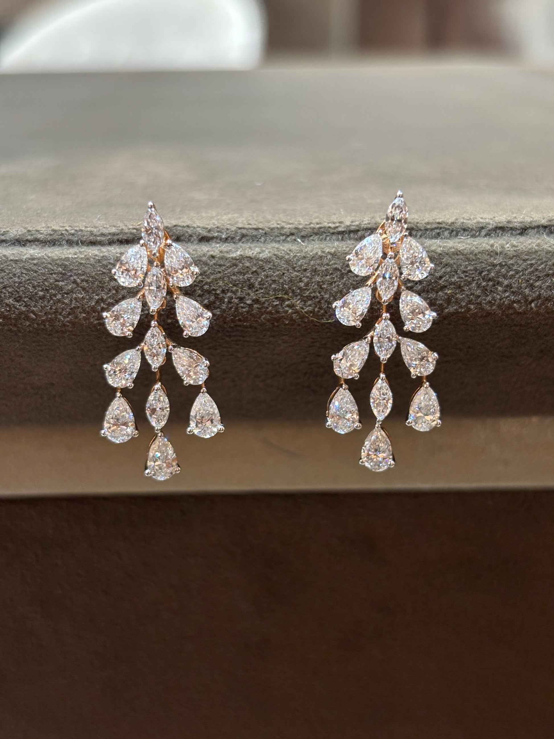 Radiant Prism Lab Diamond Earring