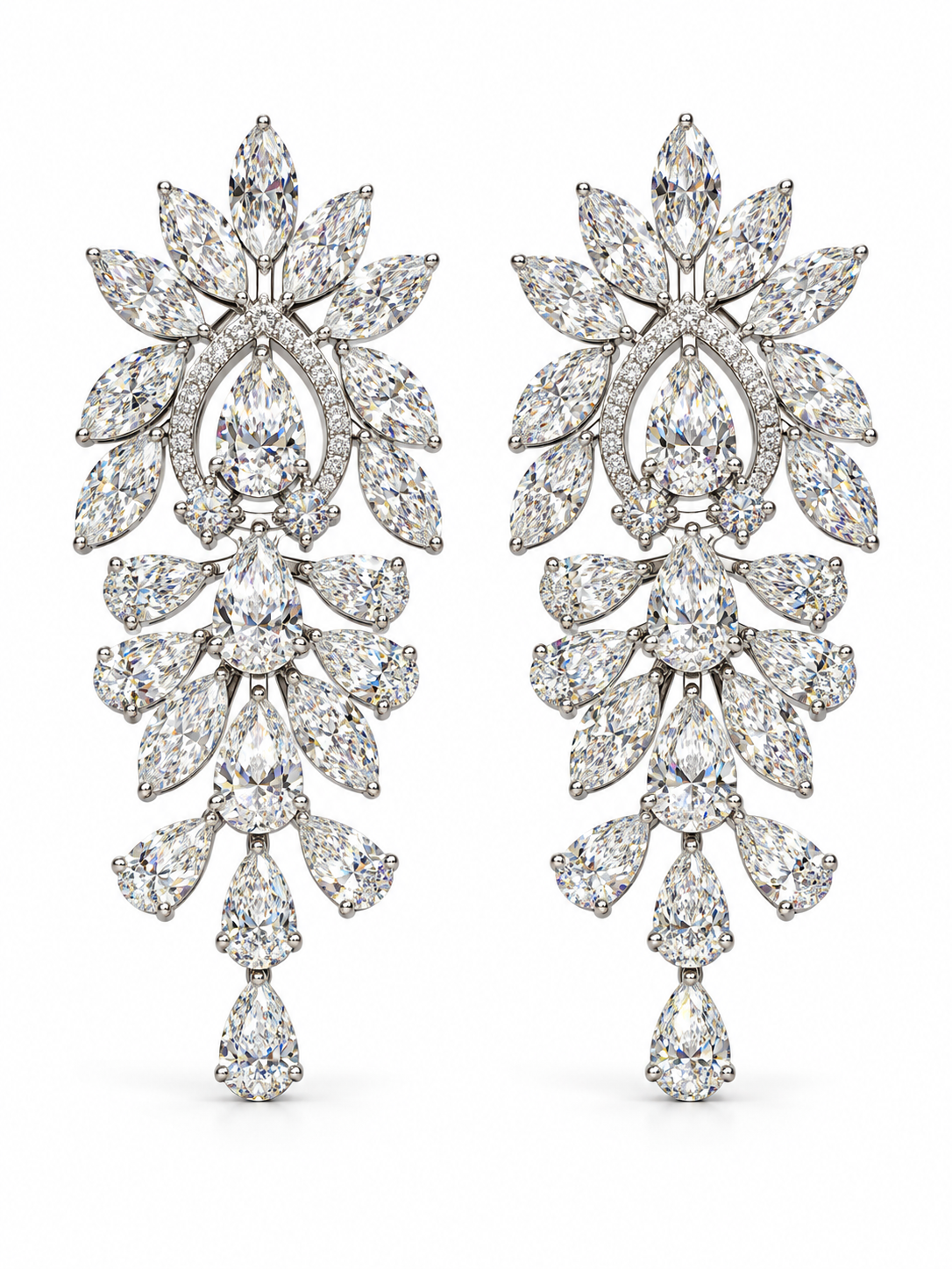 Neva Tassel Lab Diamond Earring
