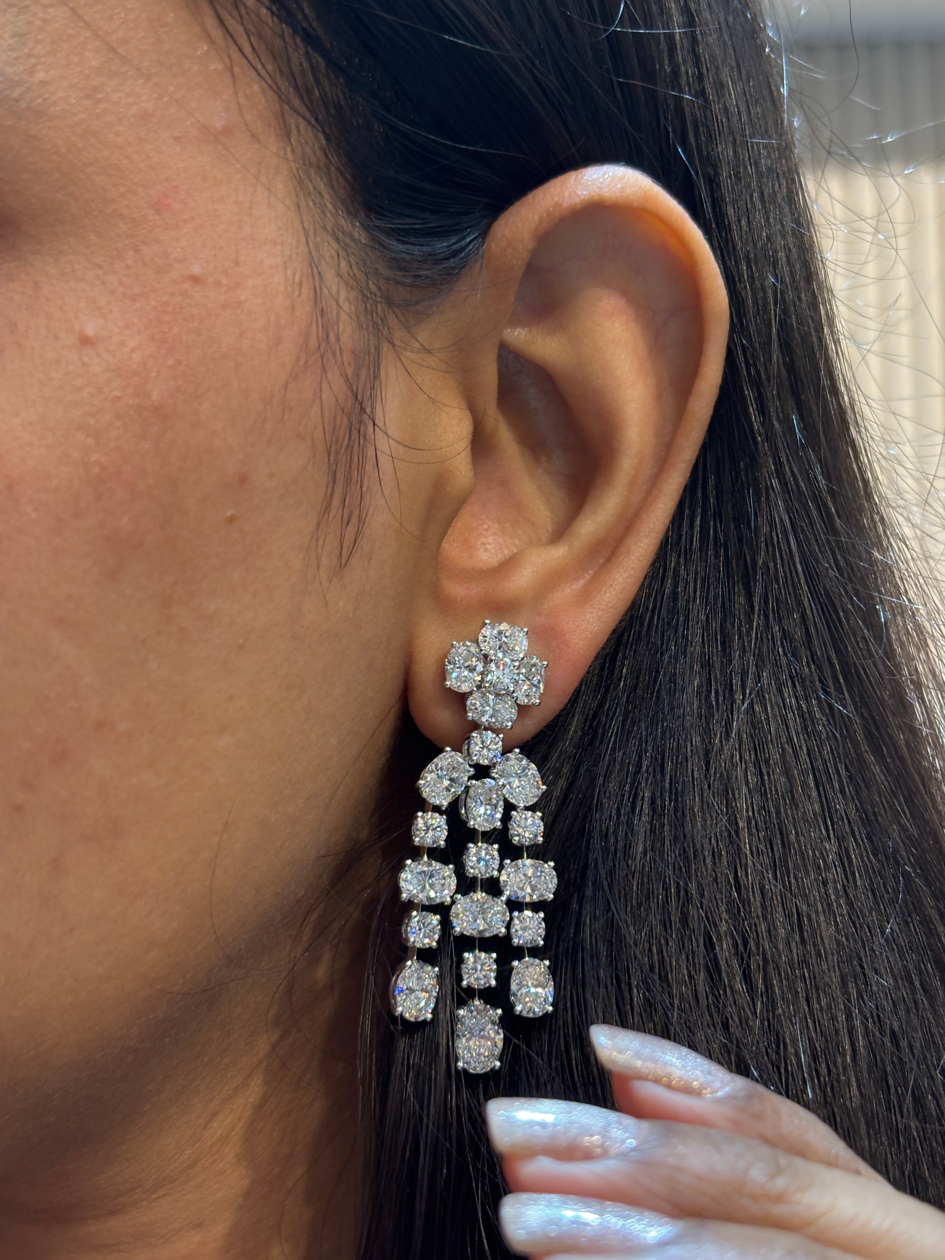 Eternal Ember Lab Diamond Earring