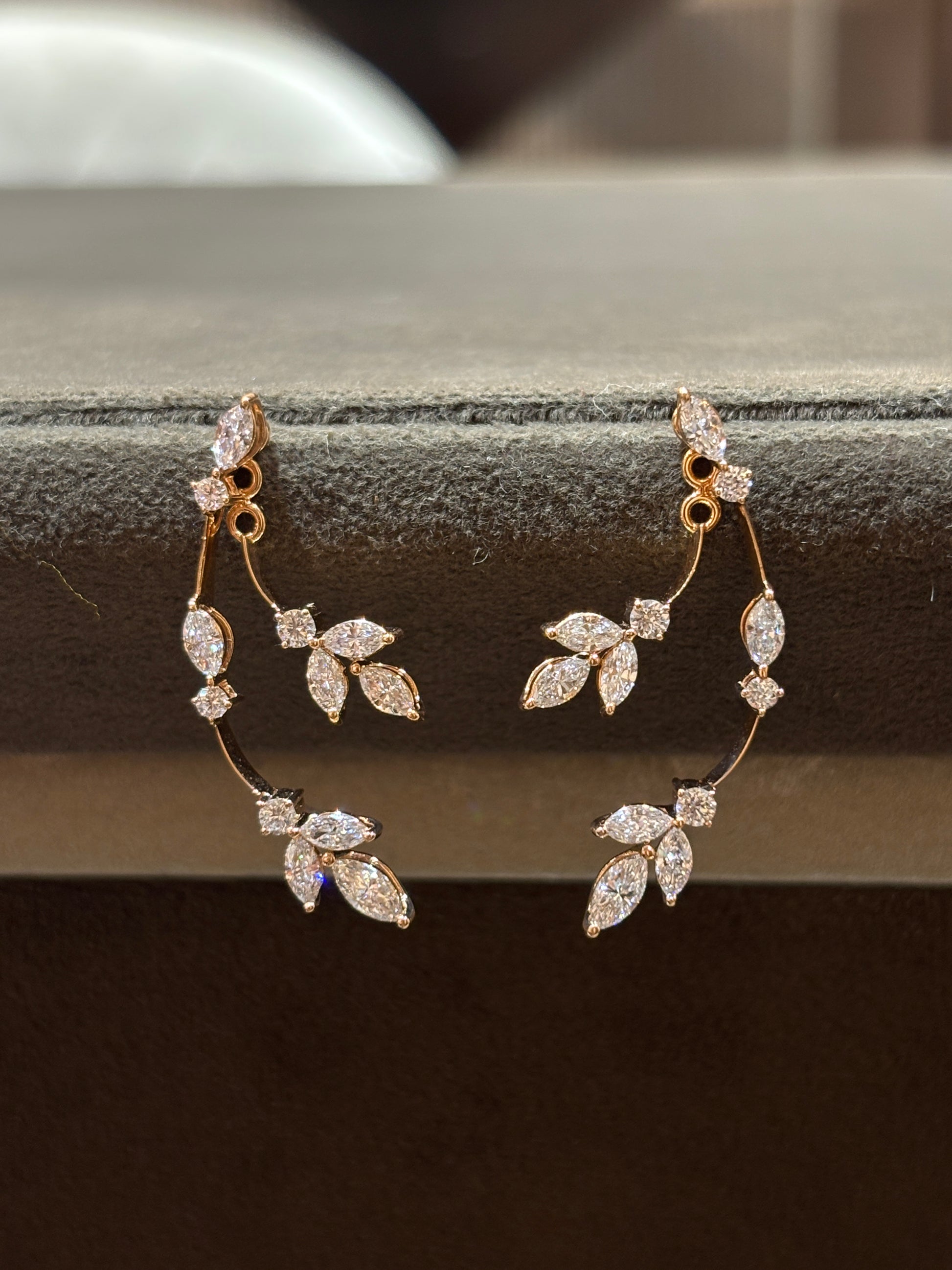 Infinity Sparkle Lab Diamond Earring