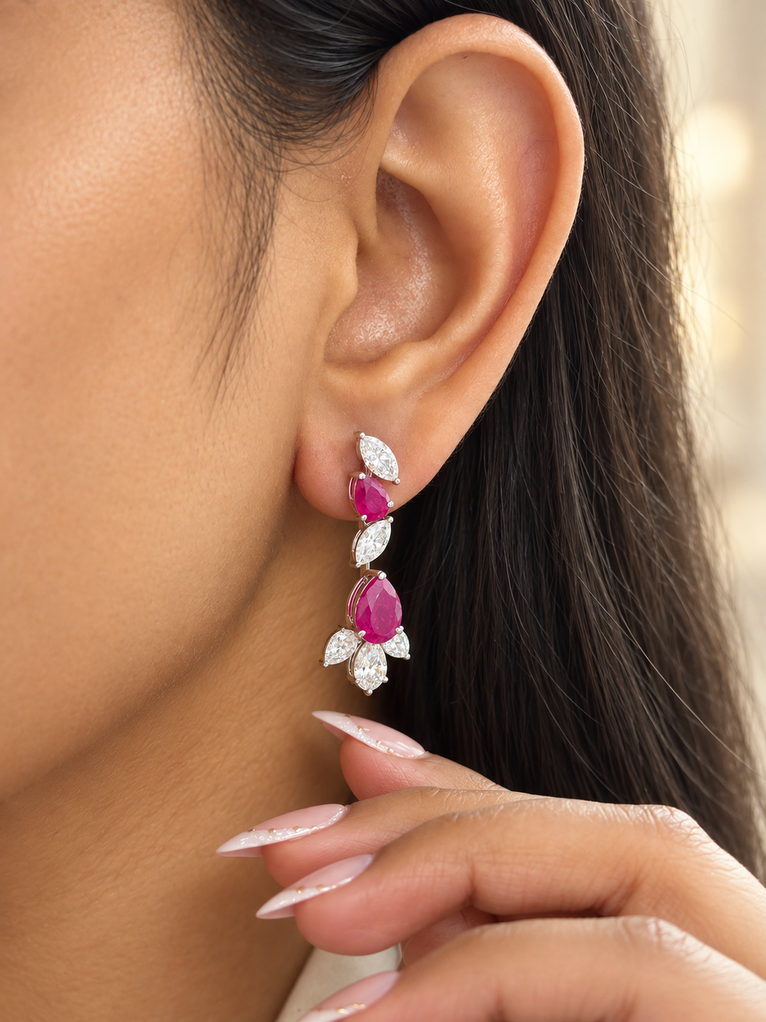Selvith Elvorn Lab Grown Diamond Earring