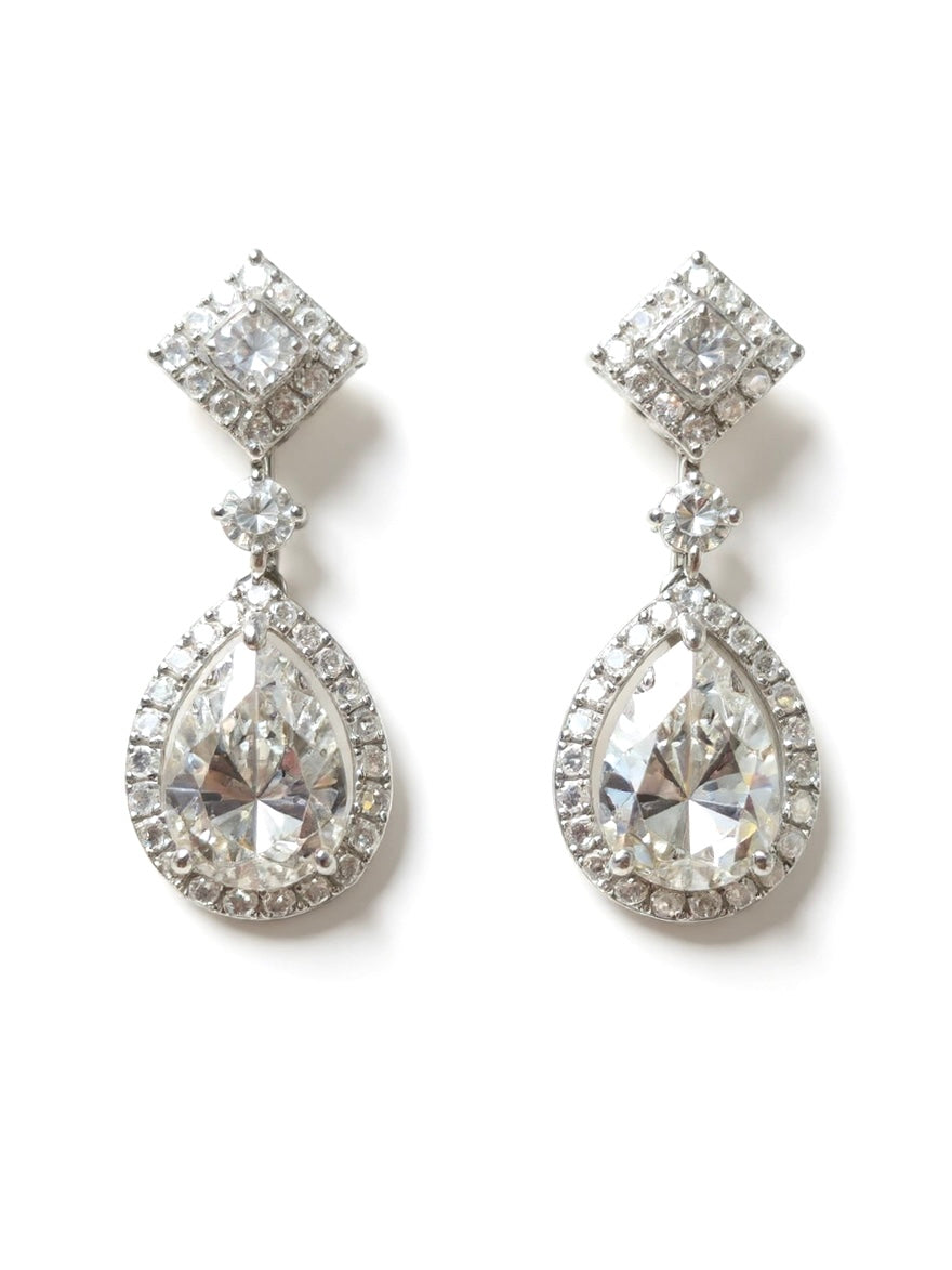 Crystal Verse Lab Diamond Earring - Fiona Diamonds - Fiona Diamonds