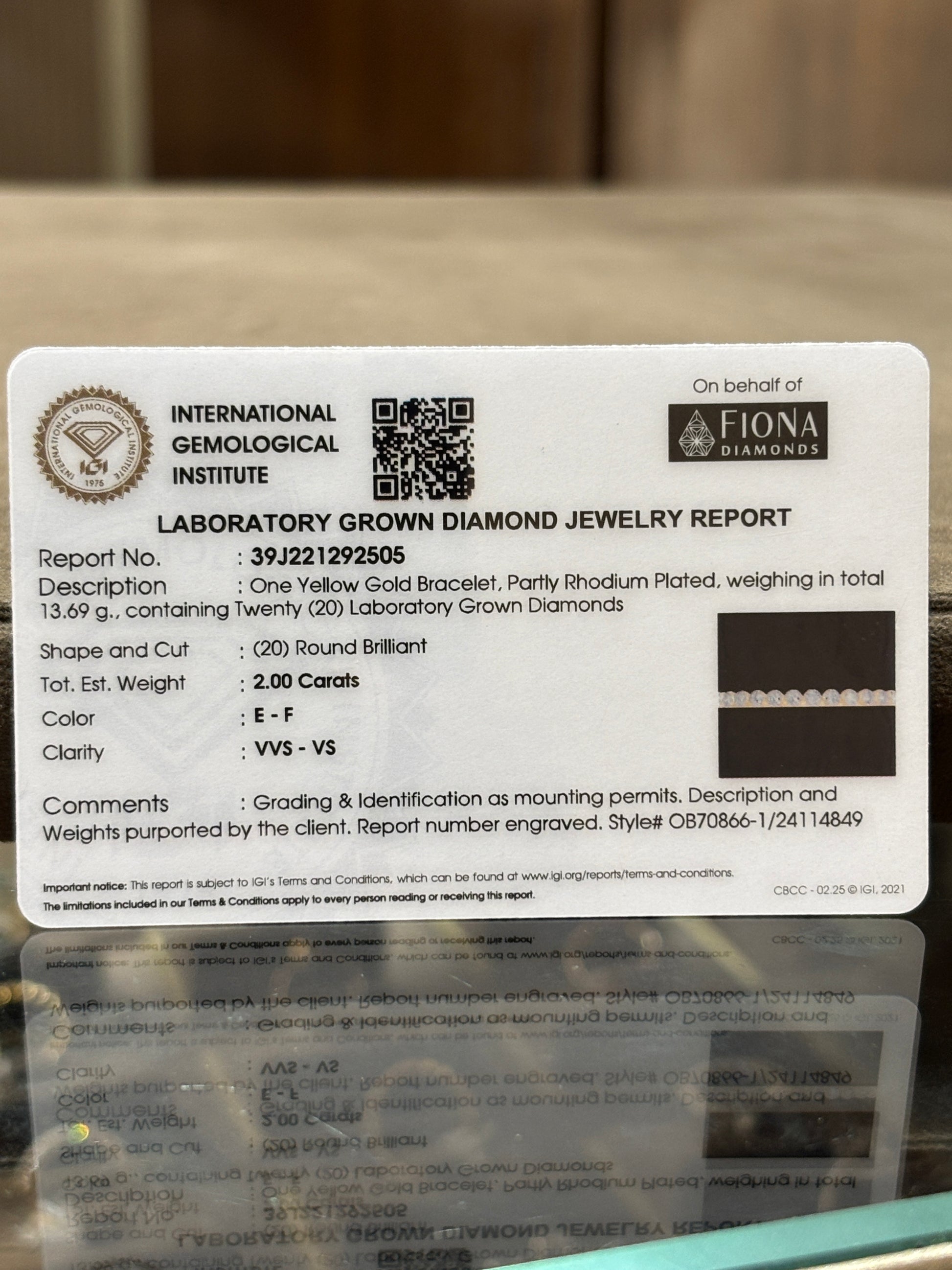 Archita Lab Diamond Bracelet