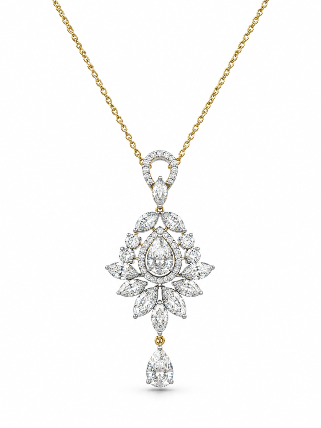 Thyvel Calreth Lab Grown Diamond Pendant