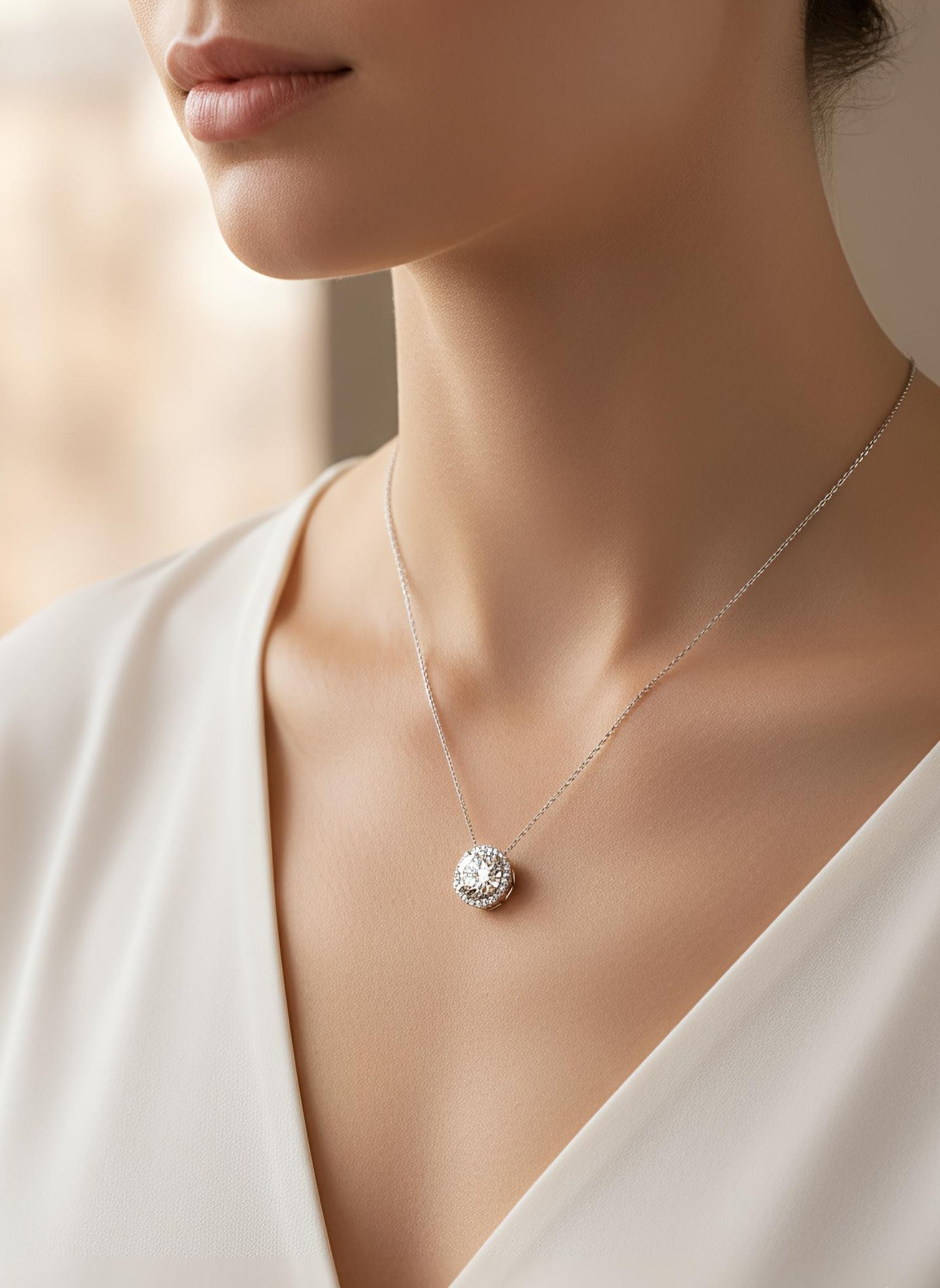 Arviona Vale Lab Diamond Pendant