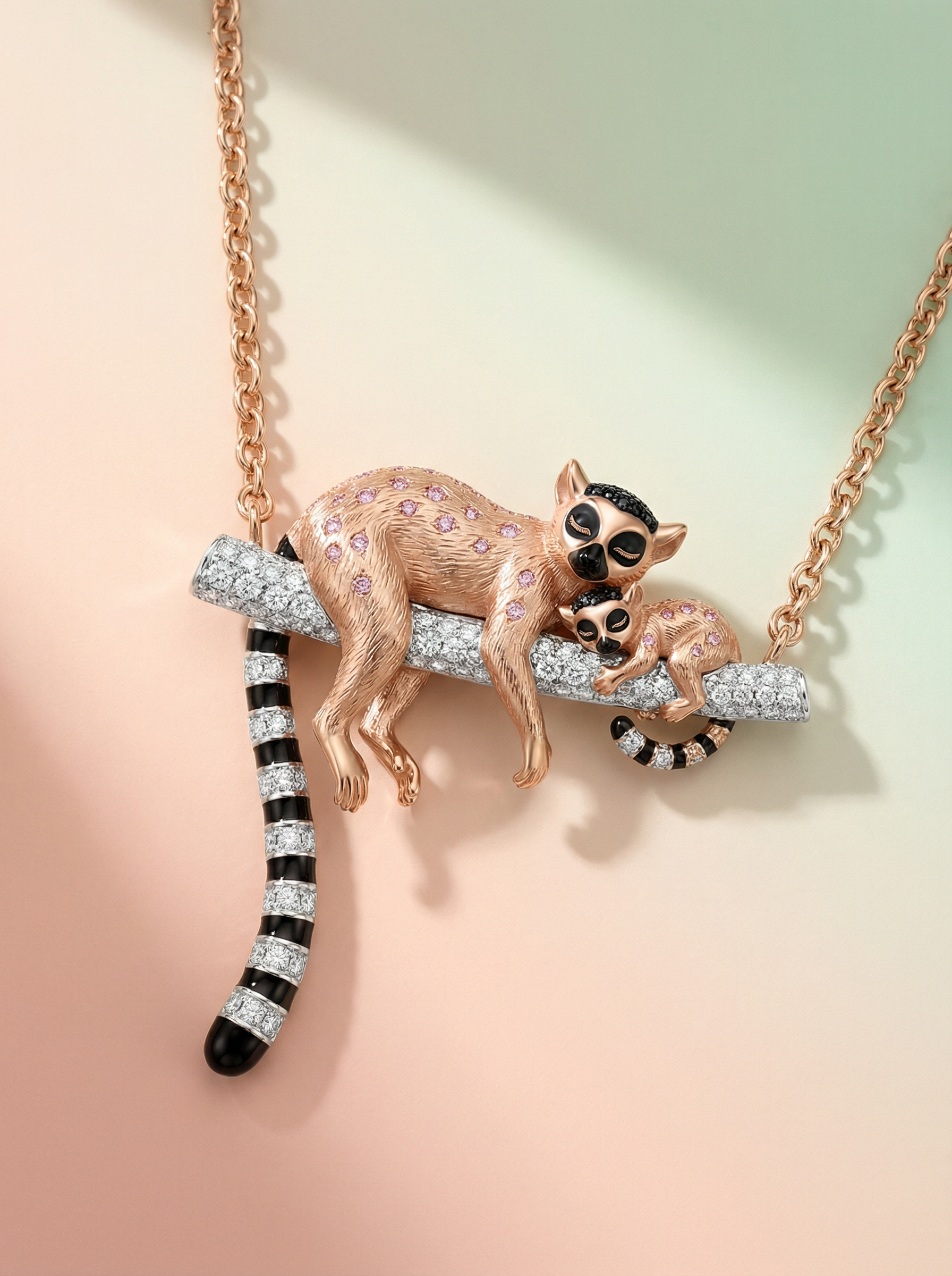 Bliss Lemur Lab Diamond Pendant