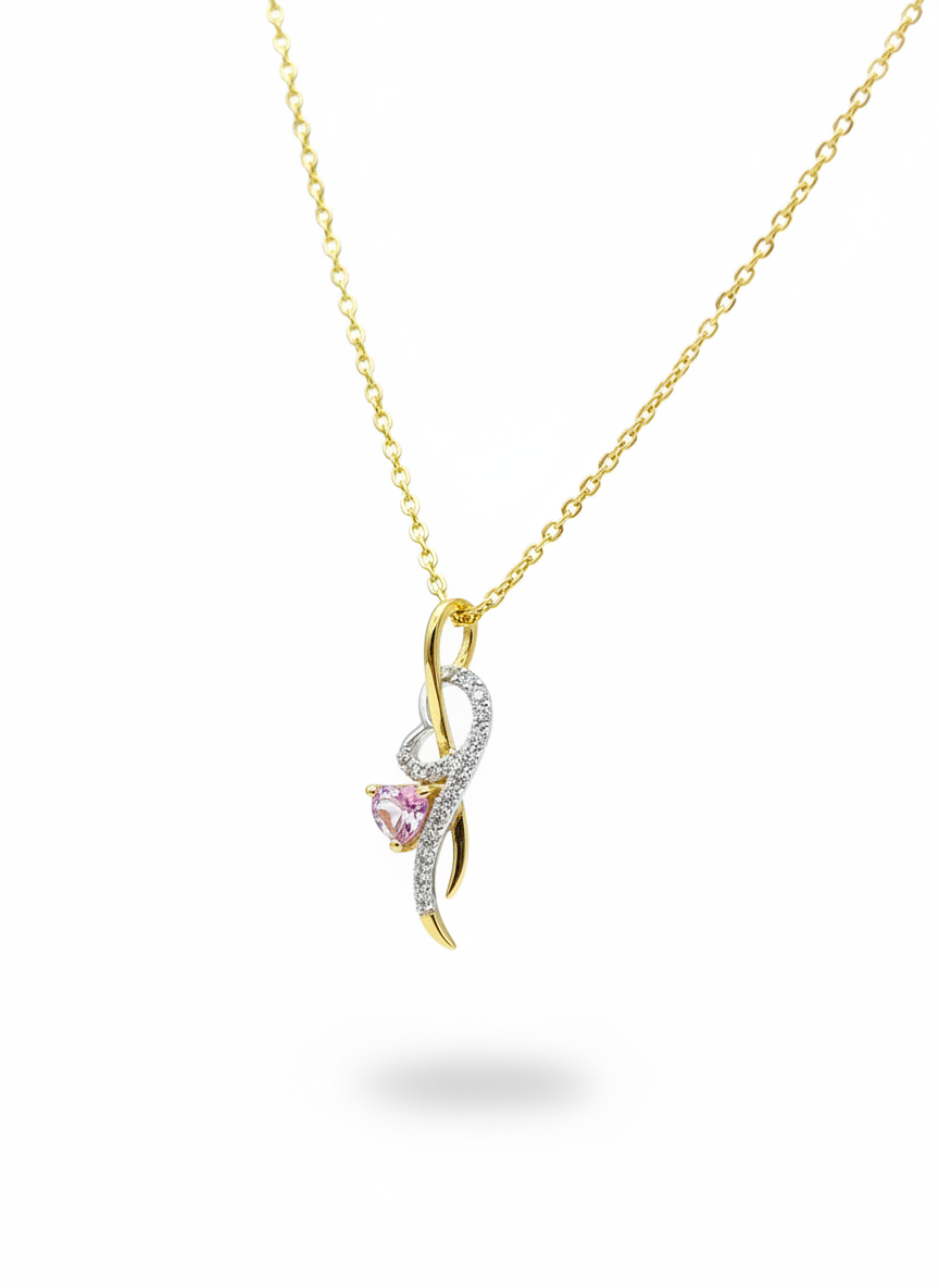 Lunar Bloom Lab Diamond Pendant