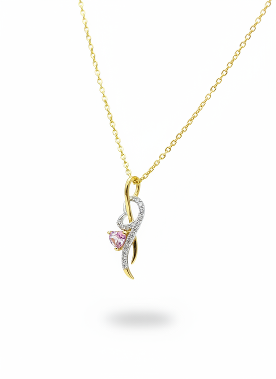 Lunar Bloom Lab Diamond Pendant