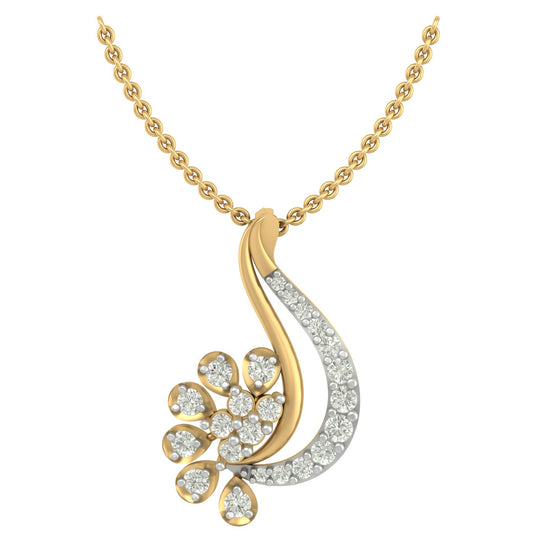 Hiaarc lab diamond pendant design for women