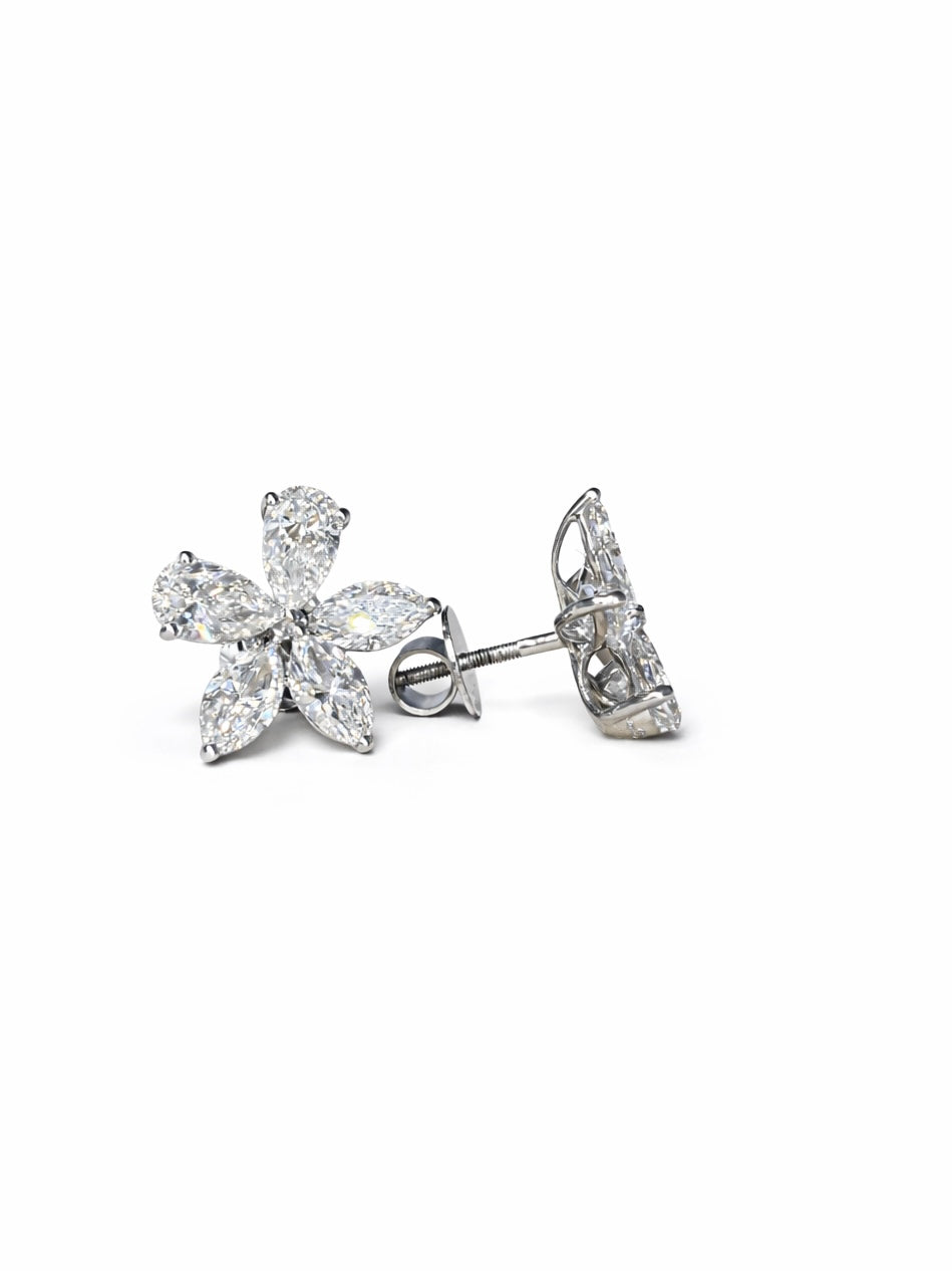 Lyrith Drop Lab Diamond Earring