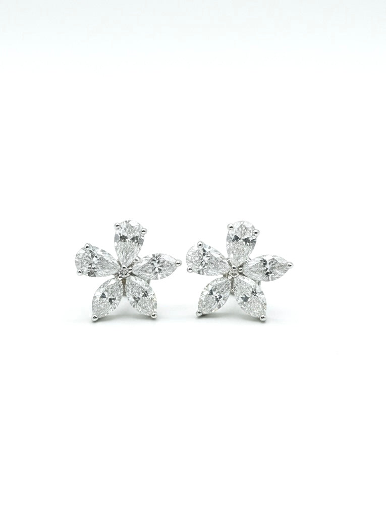 Lyrith Drop Lab Diamond Earring