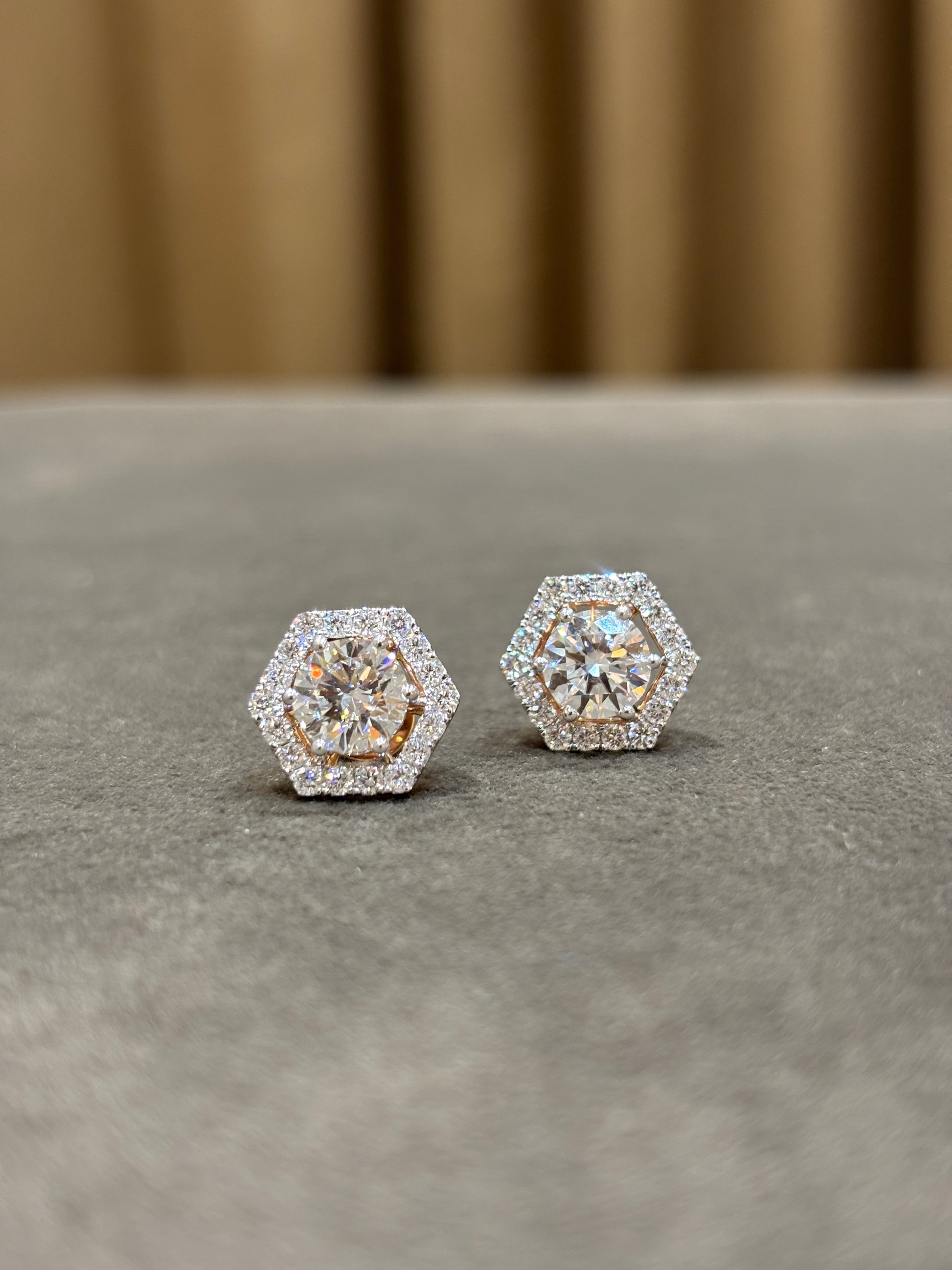 Mireza Vire Lab Diamond Earring
