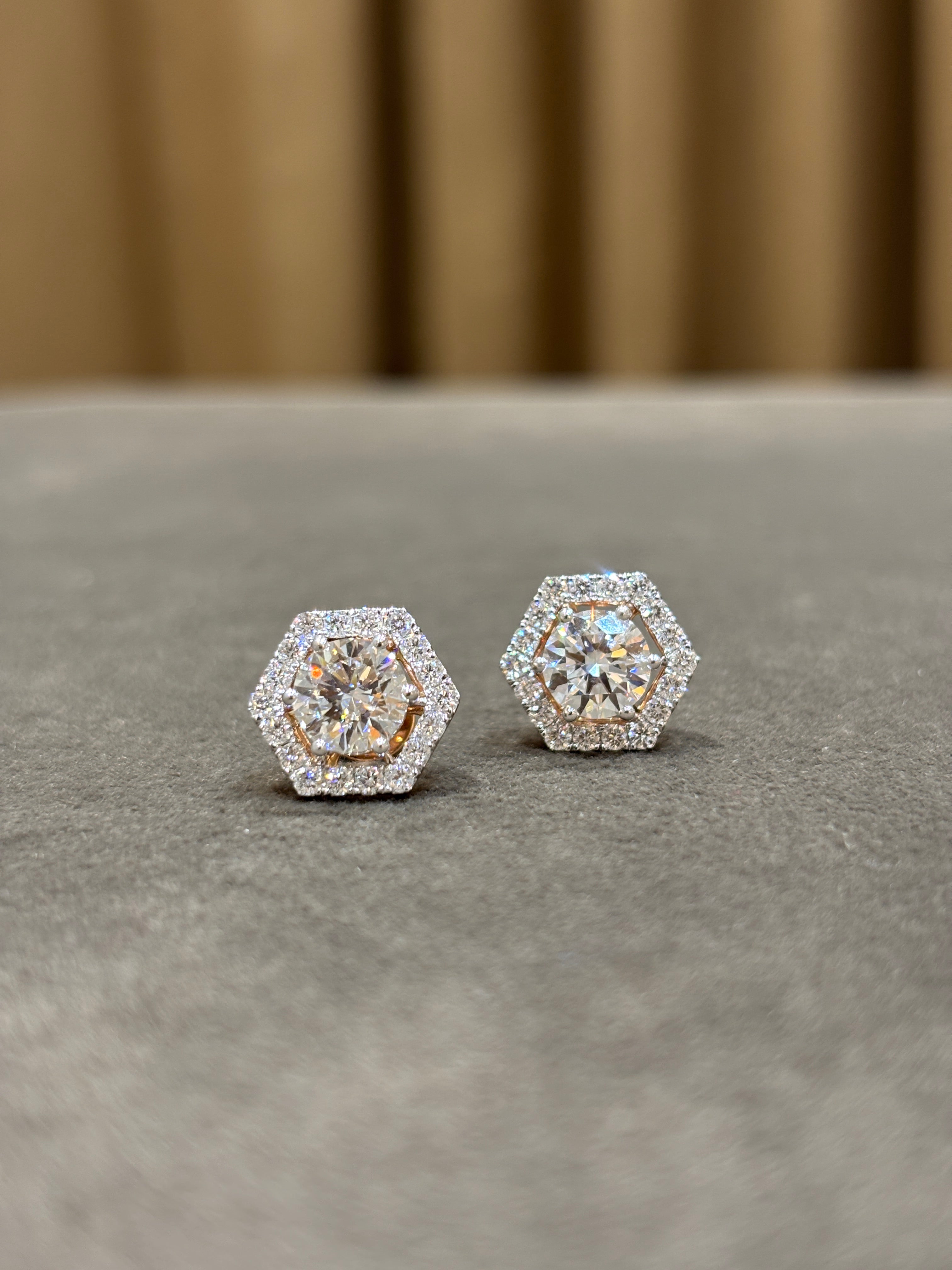 Mireza Vire Lab Diamond Earring