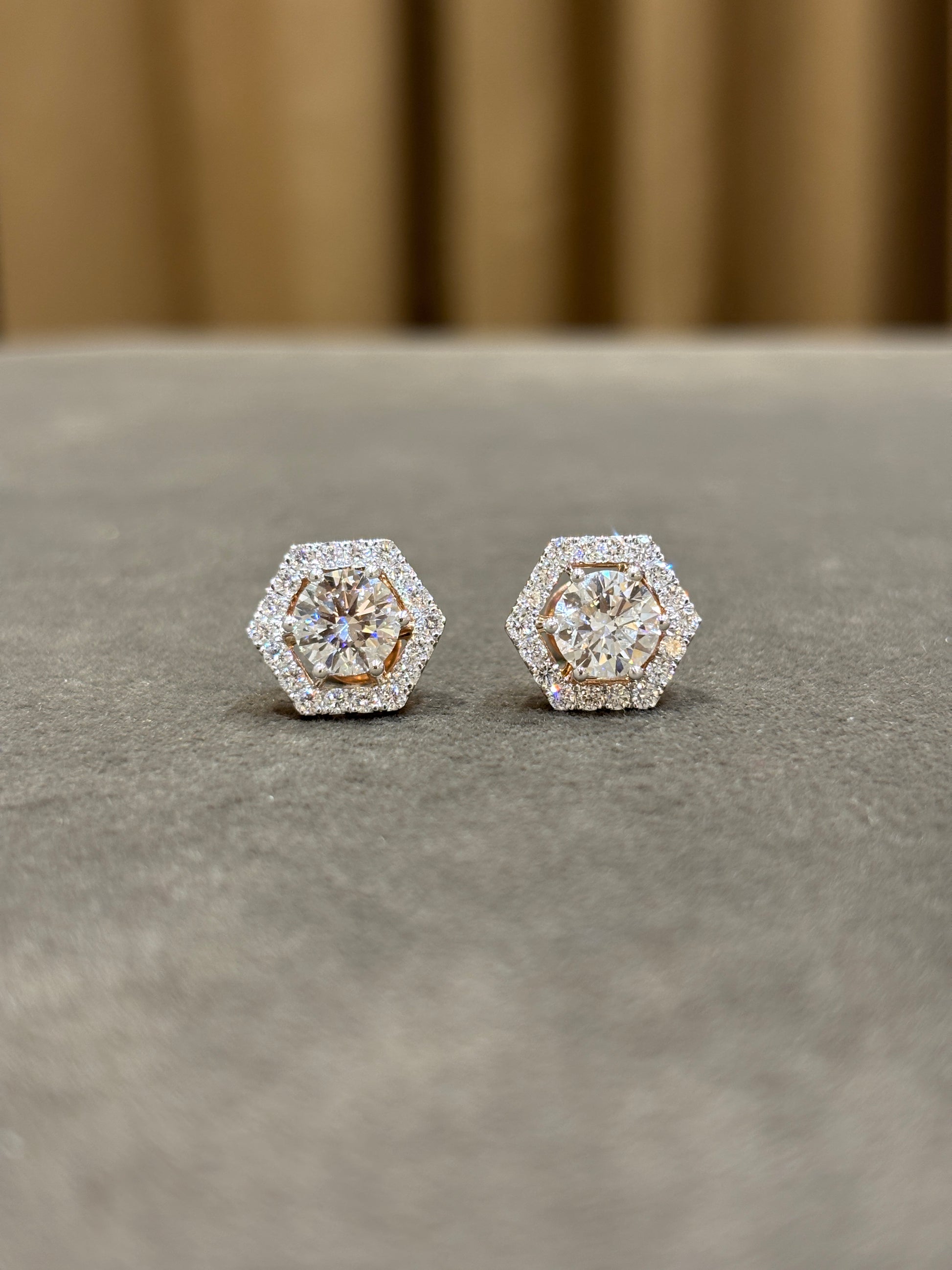 Mireza Vire Lab Diamond Earring