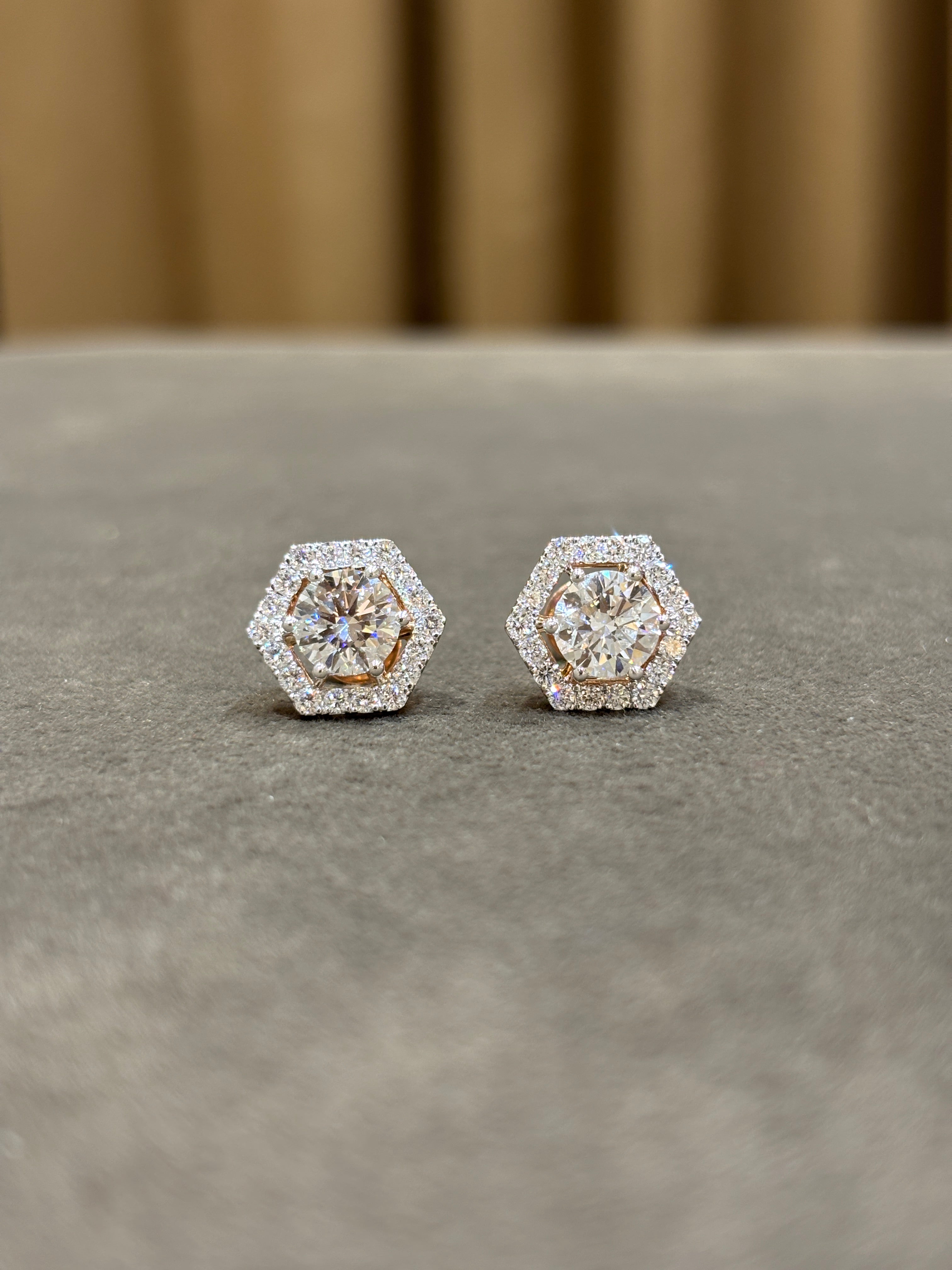 Mireza Vire Lab Diamond Earring