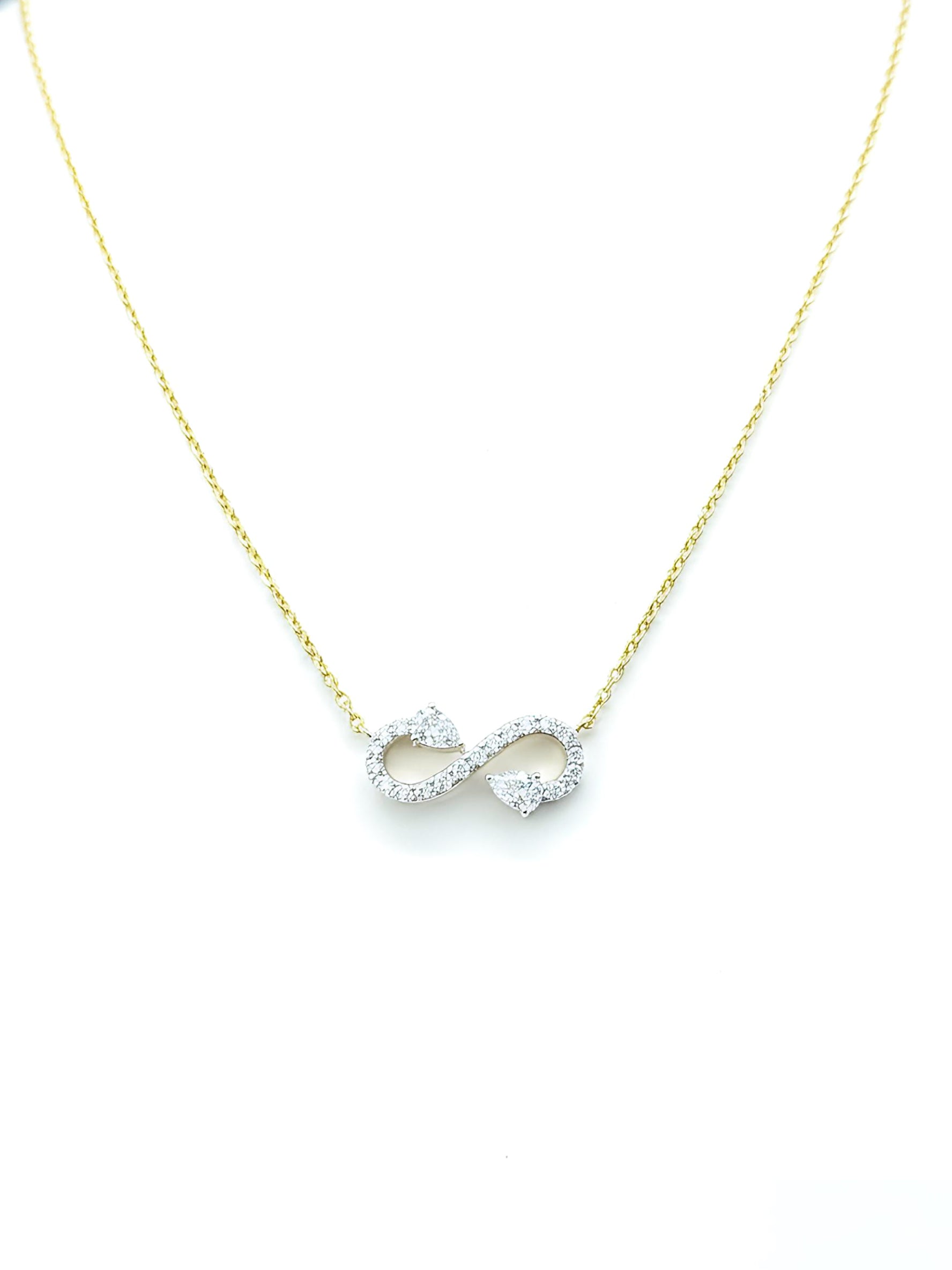 Zyphira Strand Lab Diamond Necklace