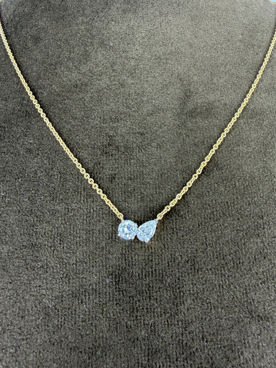 Serene Halo Lab Diamond Pendant