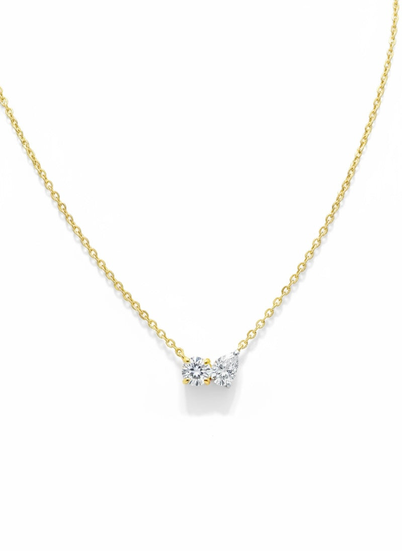 Serene Halo Lab Diamond Pendant