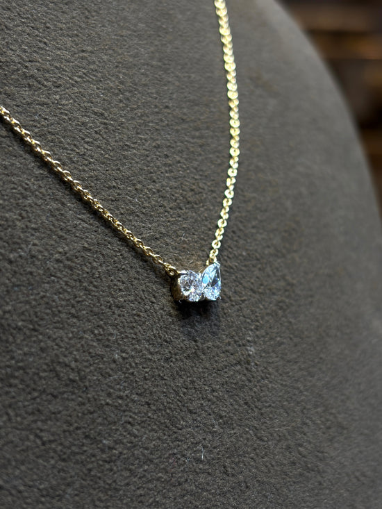 Serene Halo Lab Diamond Pendant