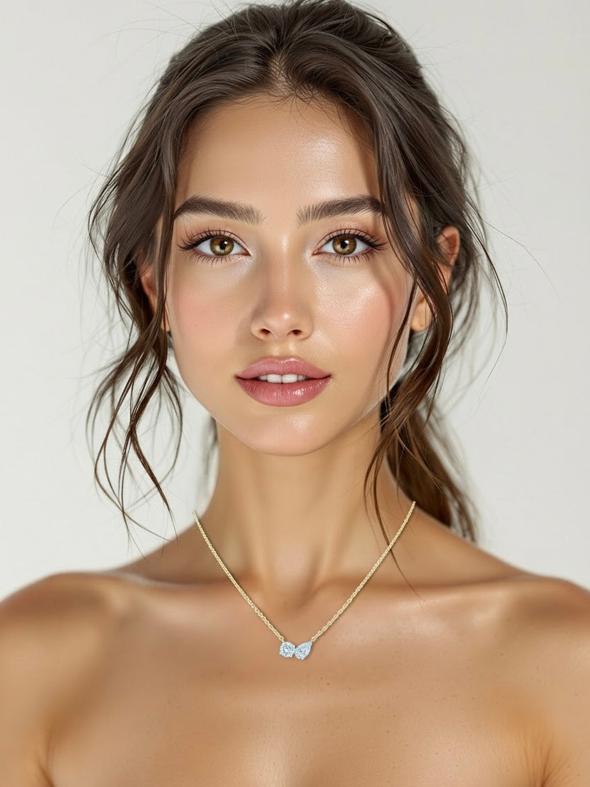 Serene Halo Lab Diamond Pendant