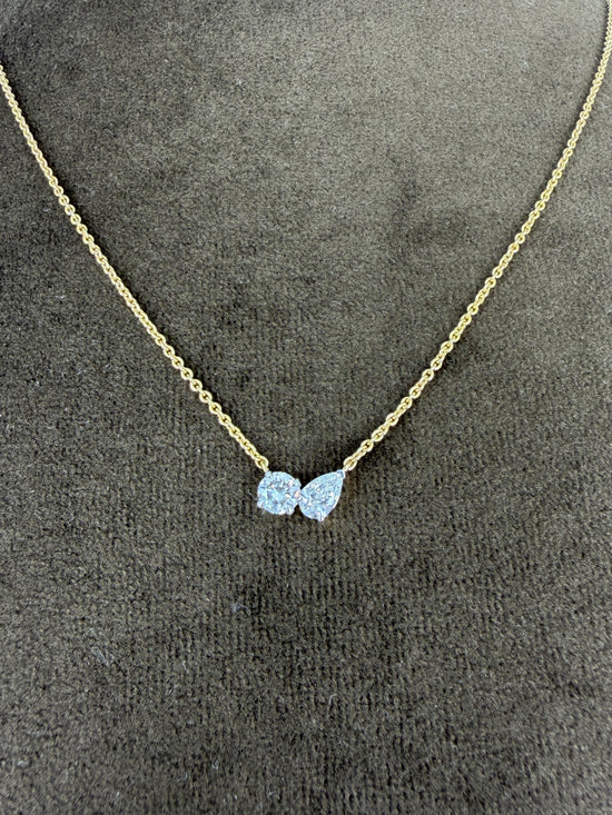 Serene Halo Lab Diamond Pendant