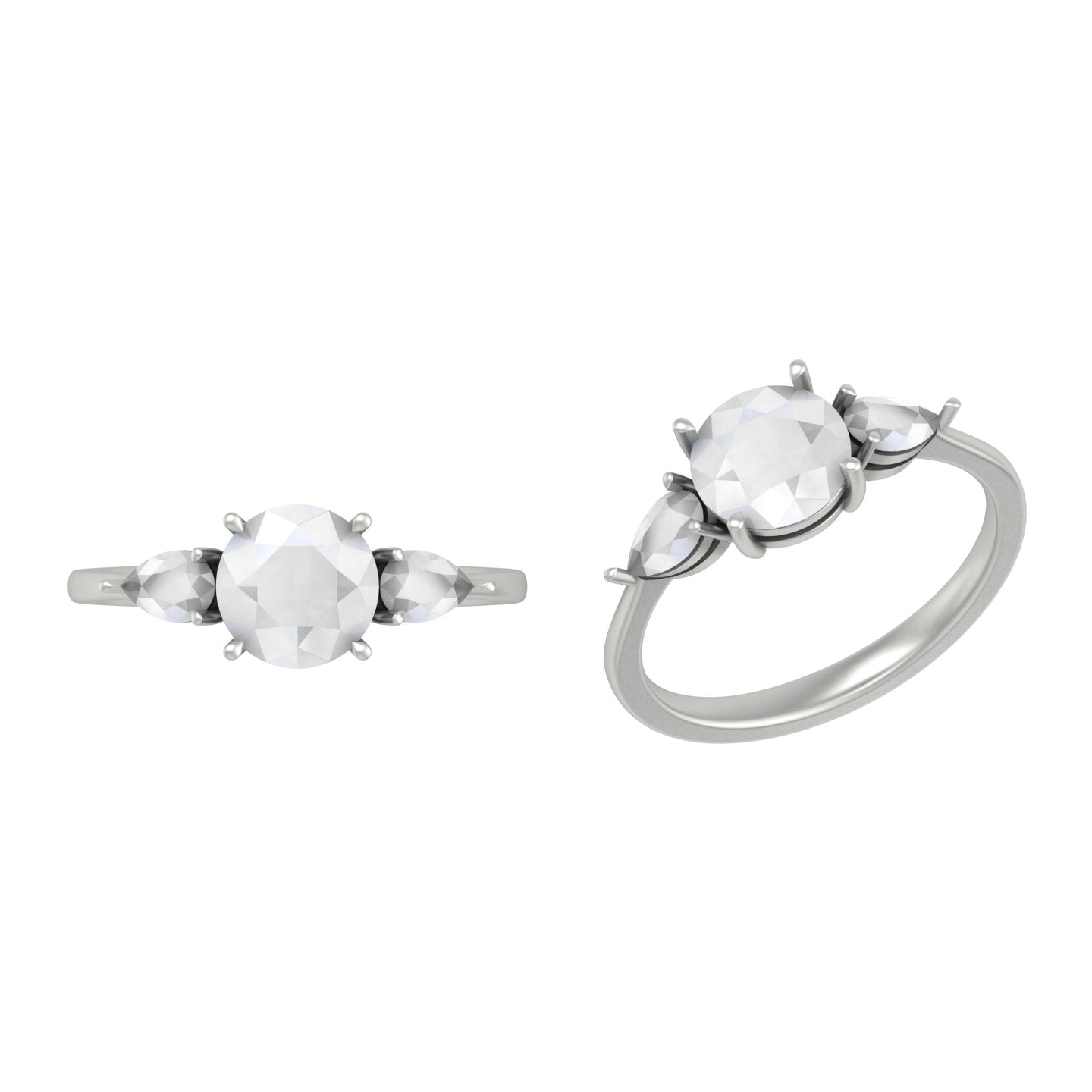 Fluxor lab diamond ring for women