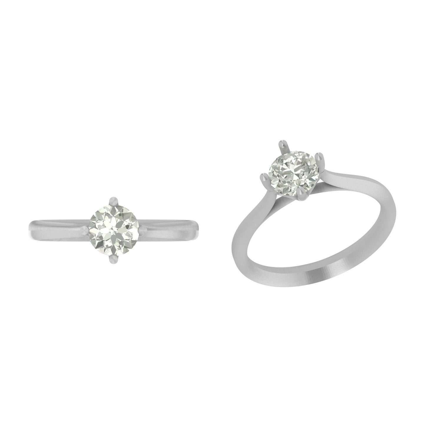 Vortexa lab diamond ring for women