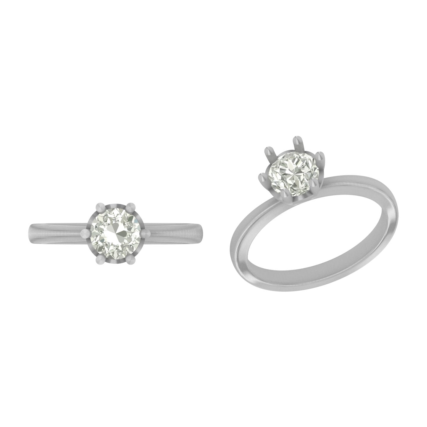 Quizo lab diamond ring for women