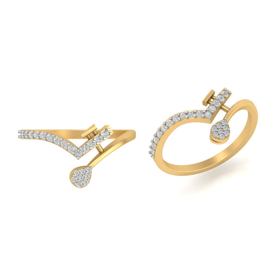 Load image into Gallery viewer, Zinga lab grown diamond ring design
