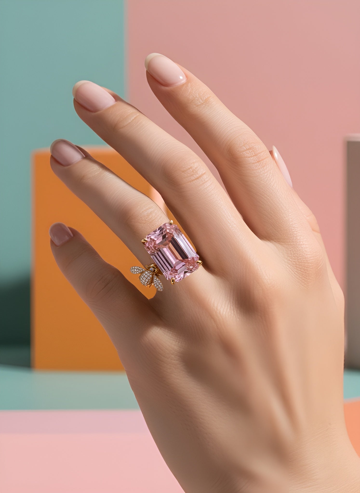 Serene Spark Lab Diamond Ring